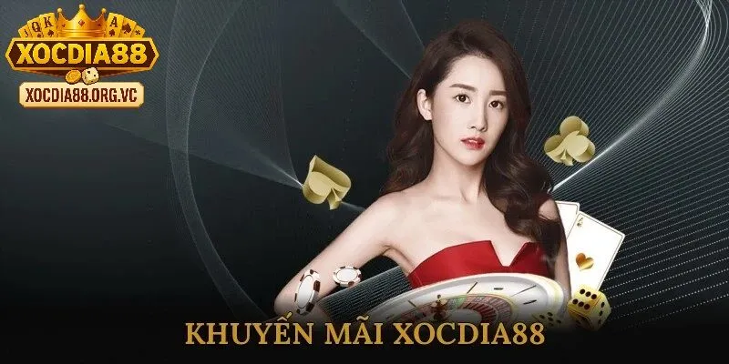 Xocdia88 tung nhiều chương trình khuyến mãi hấp dẫn cho người chơi khi trải nghiệm tại cổng game